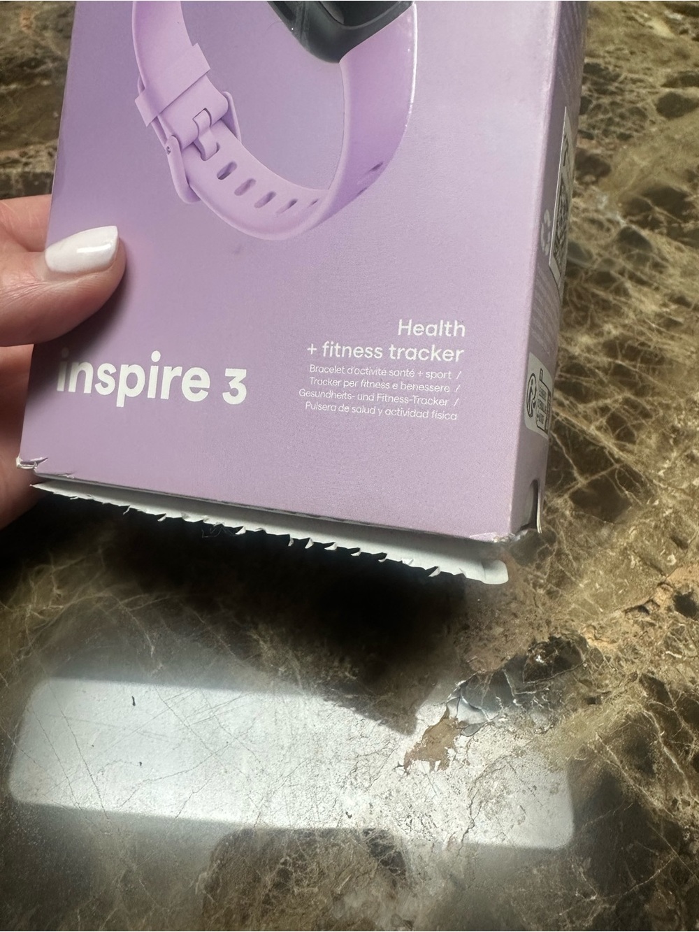 Inspire 3 Fitness Tracker by Inspire - Lavender/Purple NIB - Picture 5 of 5